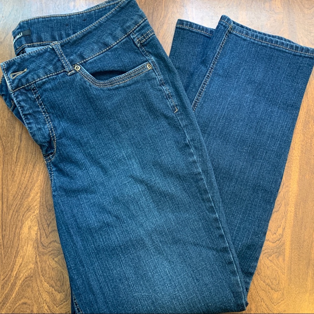 DressBarn Roz & Ali Straight Cut Jeans